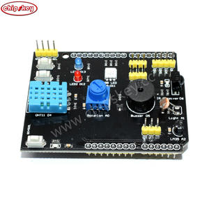 #63201 9 1 सेंसर बोर्ड मल्टीफंक्शन विस्तार बोर्ड HtT11 lm35 तापमान आर्द्रता <span class=keywords><strong>Arduino</strong></span> uno rgb - Product Image 2