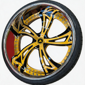 ล้อฟอร์จ JZ Custom แบบ 2 ชิ้น 3 ชิ้น หลายสี หน้าล้อแบบ Deep Dish ขนาด 18 20 21 22 23 24 25 26 นิ้ว - Product Image 3