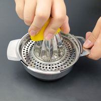 Handmatige citruspers van roestvrij staal 304