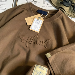 T-Shirt Personalizzata di Alta Qualità per Uomo, 100% Cotone, Maglietta Casual con Stampa in Rilievo - Product Image 5