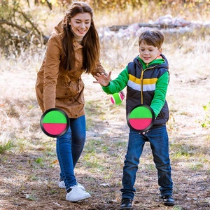 Perfect Soft Toy Beach Playground Sets Plastic Racket For Toss And Catch Fastener <strong>Ball</strong> For Outside <strong>Games</strong> - Product Image 6