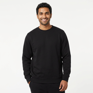 Sudadera Deportiva Extra Grande para Hombre con Logotipo Personalizado 2026, Cuello Redondo, Estilo Básico, con Bordado Técnico - Product Image 1