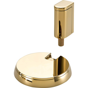 Butoir de porte mural sans perçage en alliage de zinc et acier inoxydable, aimanté puissant, nouveau modèle, pour poignée de porte de chambre épaissie - Product Image 5