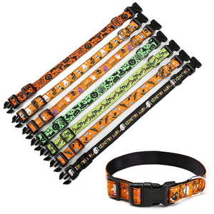 Correa de Nylon Personalizada de Alta Calidad para Mascotas, Diseño Exclusivo para Halloween, con Hebilla Ajustable, para Entrenamiento, de Lujo - Product Image 4