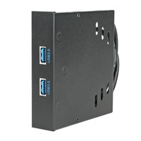 Panel Frontal flexible con 2 puertos USB 3,0, soporte Hub de 19 pines