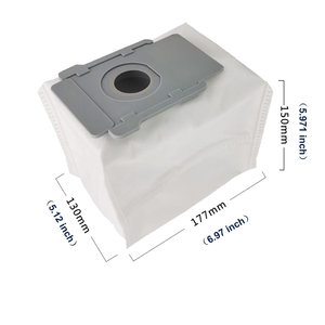 Sac à poussière pour <span class=keywords><strong>aspirateur</strong></span> robot iRobot <span class=keywords><strong>Roomba</strong></span> <span class=keywords><strong>i7</strong></span> S9 E5 - Pièces de rechange non tissées - Product Image 2