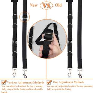 Réglable Nylon Chiens Chats Chiot Bain Toilettage Ceinture De Traction Ceinture Bande De Retenue - Product Image 4