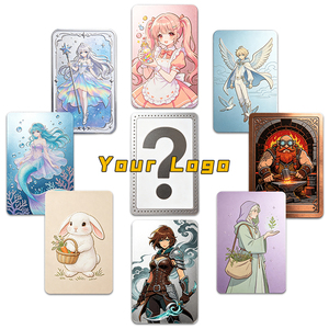 Tarjetas Coleccionables de Metal de Anime y Fantasía Personalizadas de Fábrica, Tarjetas Coleccionables con Personajes de IP Impresas en HD para Artículos de Fanáticos - Product Image 5