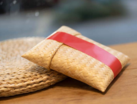 Keranjang Hadiah Bambu Multifungsi Ramah Lingkungan Terbaik Desain Baru Kerajinan Tangan Keranjang Penyimpanan Bambu Alami untuk Pernikahan Natal