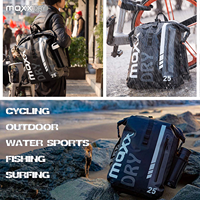 Sac sec de plage de plongée sous-marine personnalisé OEM, sac à dos de 5l flottant en PVC, sac sec étanche pour randonnée de bateau en plein air