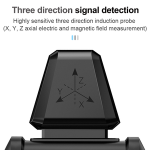 Testador de radiação eletromagnética <span class=keywords><strong>emf</strong></span>, detector de radiação, campo eletromagnético, medidor de balcão para emissão do computador