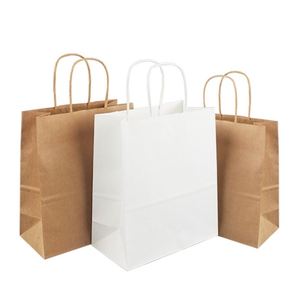Bolsa de Papel Kraft Clásica KM de 29.5*20*33cm con Asa para Compras, Impresión Digital para Promociones - Product Image 2