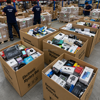 Caja Misteriosa de Productos Electrónicos de Retorno de Clientes Clasificados: Smartphones, Tablets, Auriculares, Laptops, Cámaras para Revendedores - Venta al por Mayor, Stock Disponible