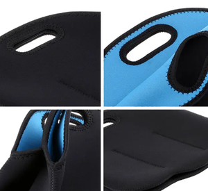 Best Selling Products 2025 3mm Thickness Neoprene Wine Bottle Carrier Tote Bags 6 Pack Beer Bottles Holder Cooler Bag - Product Image 4