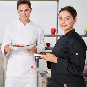 Pasticceria Hotel <span class=keywords><strong>Chef</strong></span> abito autunno e inverno Hotel cucina ristorante manica lunga <span class=keywords><strong>abiti</strong></span> <span class=keywords><strong>da</strong></span> <span class=keywords><strong>lavoro</strong></span> <span class=keywords><strong>Chef</strong></span> - Product Image 2