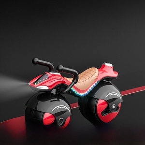 Nouveau design de vélo d'équilibre électrique <span class=keywords><strong>pour</strong></span> enfants de 2 à 6 ans, voiture à roulettes, pneus silencieux en EVA, alimentation par <span class=keywords><strong>batterie</strong></span>, jouet à roulettes en plastique <span class=keywords><strong>pour</strong></span> bébés - Product Image 2