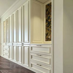 Armoire pliable de luxe américaine sur mesure, dressing pour appartement avec espace de rangement multiple - Product Image 3