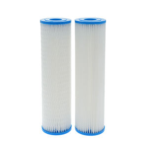 Cartucho de Filtro para Baño de Hielo de 10 <span class=keywords><strong>Pulgadas</strong></span> y <span class=keywords><strong>20</strong></span> Micras, Reemplazo Plegado de PET para Sistema de Filtración de Agua de Enfriador de Inmersión Fría - Product Image 1
