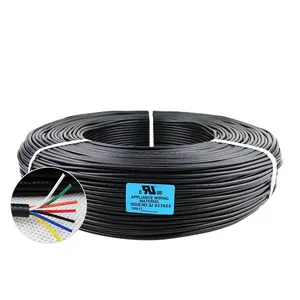 UL2464 22awg kabel listrik multi core, selubung PVC konduktor tembaga timah