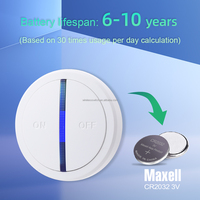Commutateur intelligent sans fil Tuya WiFi Conmutador Inteligente Commutateur de télécommande à commande vocale Protection contre les courts-circuits de charge Max 10A