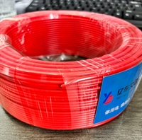 Kabel Inti Tunggal Berisolasi PVC dengan Pelindung, Konduktor Aluminium BLVP 450/750V untuk Pengkabelan Instrumen