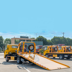 I suzu KV 100 4x2 5-6 toneladas camión de auxilio de plataforma rota camión de remolque con bandeja de inclinación - Product Image 4