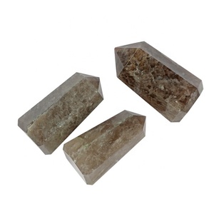 Smokey Quartz Gemstone Obelisk Points | Wholesale Gemstone Obelisks Towers - Product Image 1