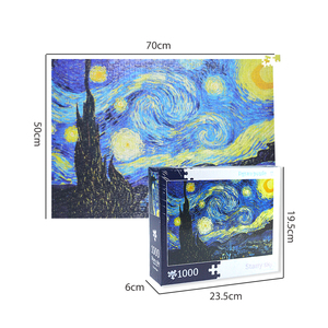 <span class=keywords><strong>Puzzle</strong></span> en papier de haute qualité représentant un ciel étoilé, 1000 pièces, jeu de <span class=keywords><strong>puzzle</strong></span> pour adultes et enfants - Product Image 6