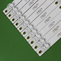 Rétroéclairages TV pour moniteur Dahua 55T1, barre lumineuse LED 55 pouces, aluminium IP66, modèle 4708-K55WD9-A2217N01, bandes de rétroéclairage LED pour TV