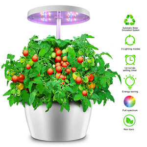 Sistema inteligente de jardín hidropónico LED para interiores, planta de forma redonda, cultivo hidropónico para uso doméstico - Product Image 5