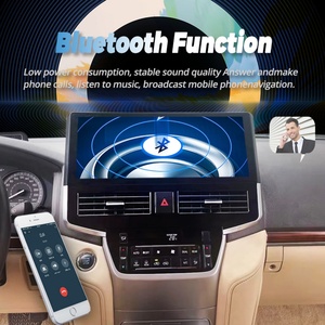 Radio para Auto con Pantalla Android Antideslumbrante de 15 Pulgadas para TOYOTA LAND CRUISER 200 LC200 2016-2020, Navegación GPS, Reproductor Multimedia DVD 2din - Product Image 4