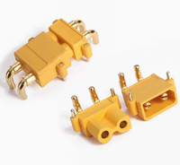 Conector de enchufe hembra macho XT30 PIN2 15A, conector hembra de 1/2 ", 1/2", 1/2"