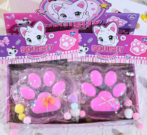 Juguete Blandito Extra Grande con Forma de Pata de Gato - de Subida Lenta, Sensación Similar a la de la Lodo, Juguete Antiestrés Viral para Adultos y Niños - Product Image 2