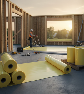 Barrera de vapor avanzada que ofrece un fuerte control de la humedad para paredes, techos y sistemas de aislamiento en todo tipo de climas. - Product Image 1