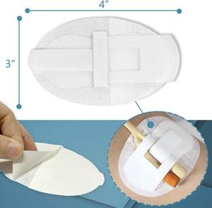 Tas medis sekali pakai transparan pembalut luka tahan air kateter uretra perekat IV kanula memperbaiki tas nyaman untuk - Product Image 6