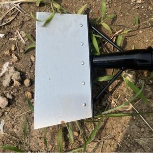 Durable Heavy-Duty Metal Weeding Hoe Black Handle with Sharp Blade Efficient Garden <strong>Weed</strong> <strong>Removal</strong> Hand <strong>Tool</strong> <strong>Weed</strong> <strong>Removal</strong> - Product Image 5