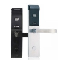 Système de serrure électronique pour hôtel intelligent H6011, serrures de porte avec carte RF pour hôtels 5 étoiles