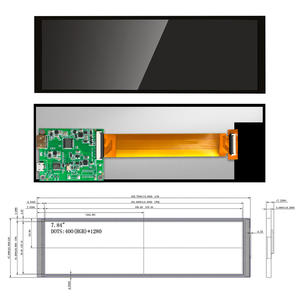Haoryzon หน้าจอ <span class=keywords><strong>LCD</strong></span> TFT 7.9นิ้วแบบยืดได้400x1280โมดูล <span class=keywords><strong>LCD</strong></span> แบบพาโนรามาแบบเส้นตรงสำหรับอินเทอร์เฟซ HMI PLC ในอุตสาหกรรม - Product Image 2