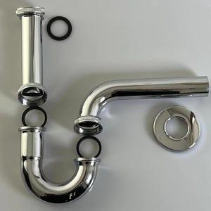 Phòng Tắm Thép Không Gỉ 304 Vòng P Bẫy <span class=keywords><strong>Siphon</strong></span> Phù Hợp Bẫy G 1 1/4 Lưu Vực Chất Thải <span class=keywords><strong>Siphon</strong></span> Chai P-Trap Cho Chậu Rửa - Product Image 2