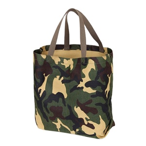 Custom Printed Logo Camouflage Dust Reusable <b>Shopping</b> Tote <b>Bag</b> Beach Cotton Canvas with <b>Personalised</b> Design - Product Image 1