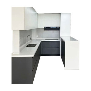 Mueble de <span class=keywords><strong>Cocina</strong></span> Integrado de Acero Inoxidable 304 de Foshan, Moderno, Simple, Ecológico, Personalizado, Tipo Abierto, <span class=keywords><strong>Encimera</strong></span> de Acero Inoxidable - Product Image 5