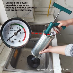 Desatascador de Alta Presión Todo en Uno para Desagües de Suelo, Inodoros y Tuberías, Desatascador de Alcantarillado de Acción Rápida - Product Image 4
