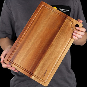 <b>Wooden</b> Cutting Board Set Rectangle Solid Wood Kitchen Chopping <b>Blocks</b> For Home Use - Product Image 3