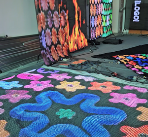 Al Aire Libre duradero impermeable cielo cartelera Flexible publicidad pantalla InVisia <span class=keywords><strong>SkyFly</strong></span> LED manta P6.25-P20mm Pixel Pitch 800-2000 - Product Image 2