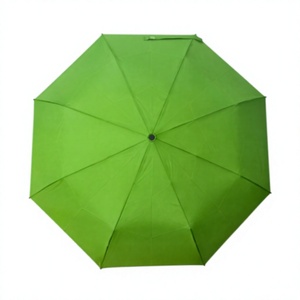ร่มสีเขียวแบบพับ 3 ตอน ผลิตจากผ้ารักษ์โ<span class=keywords><strong>ล</strong></span>ก - Product Image 1