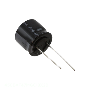 Authorized Distributor CAP ALUM 47UF 20% 450V RADIAL TH 450BXF47MGC18X20 Through Hole 47 uF Capacitor - Product Image 1