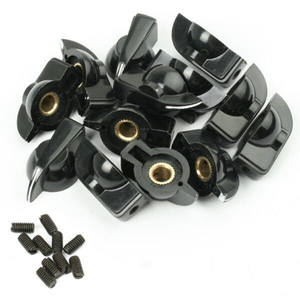 Lot de 12 boutons rotatifs de réglage du <span class=keywords><strong>volume</strong></span> et du tonalité pour basse, modèle CHICKEN HEAD - Product Image 1