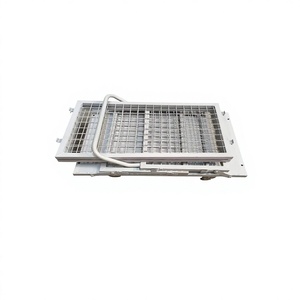 Carrito de Almacenamiento Plegable de Malla Metálica Resistente, Carros y Carretillas para Herramientas con Ruedas Bloqueables de Cuatro Ruedas, Uso Industrial - Product Image 4