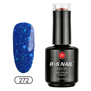 Miễn Phí Mẫu Ransheng Sản Phẩm Mới RS Nail 15Ml UV Gel Sơn Móng Tay Thiết Lập Khỏa Thân Mờ Loạt Thạch Gel