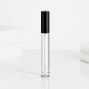 Clear Lip Gloss <b>Tubes</b> 4ml PETG Screw Cap Cosmetic Packaging Empty <b>Plastic</b> <b>Tube</b> for Lip Gloss Makeup - Product Image 2